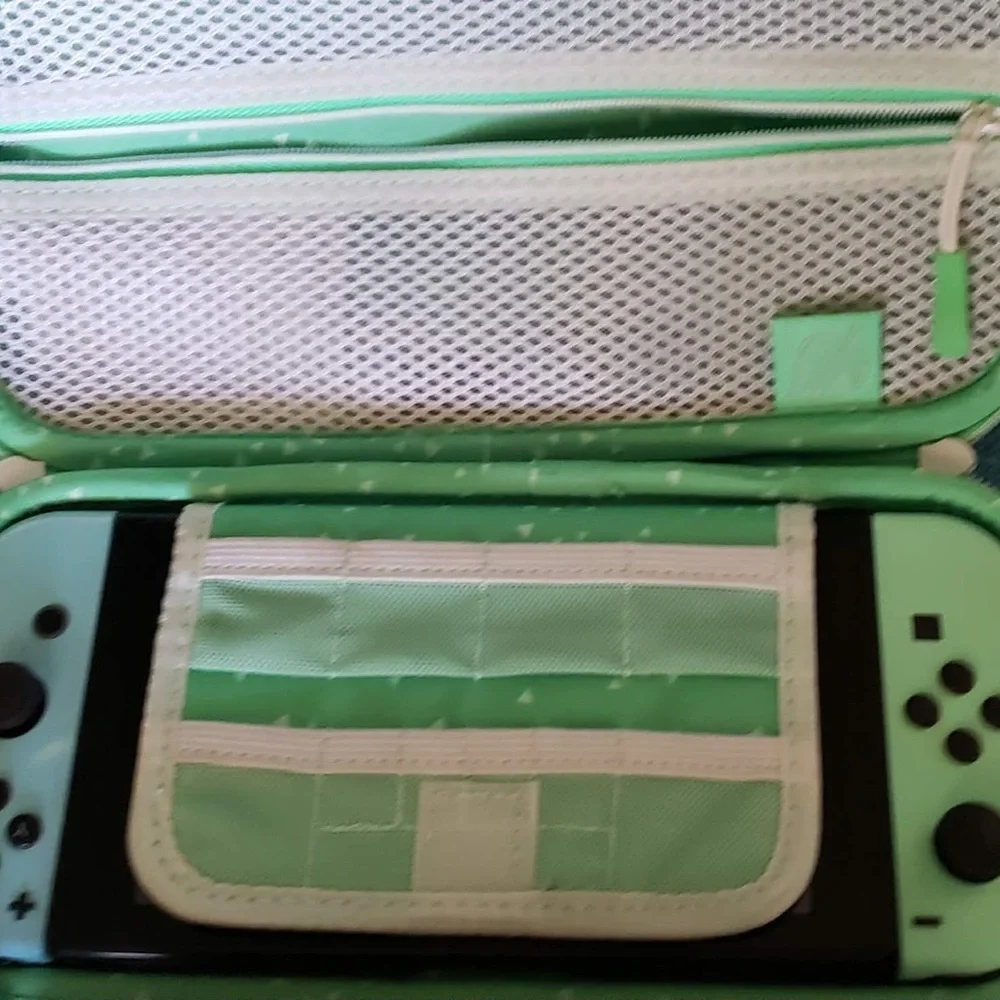 Nintendo Switch Animal Crossing Edition w/Protective Case & adapter